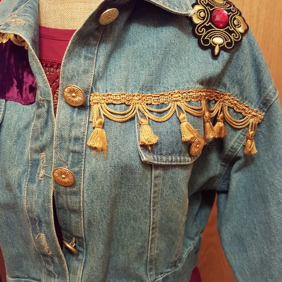 SzM Boho Jean Jacket - Picture 3 of 8